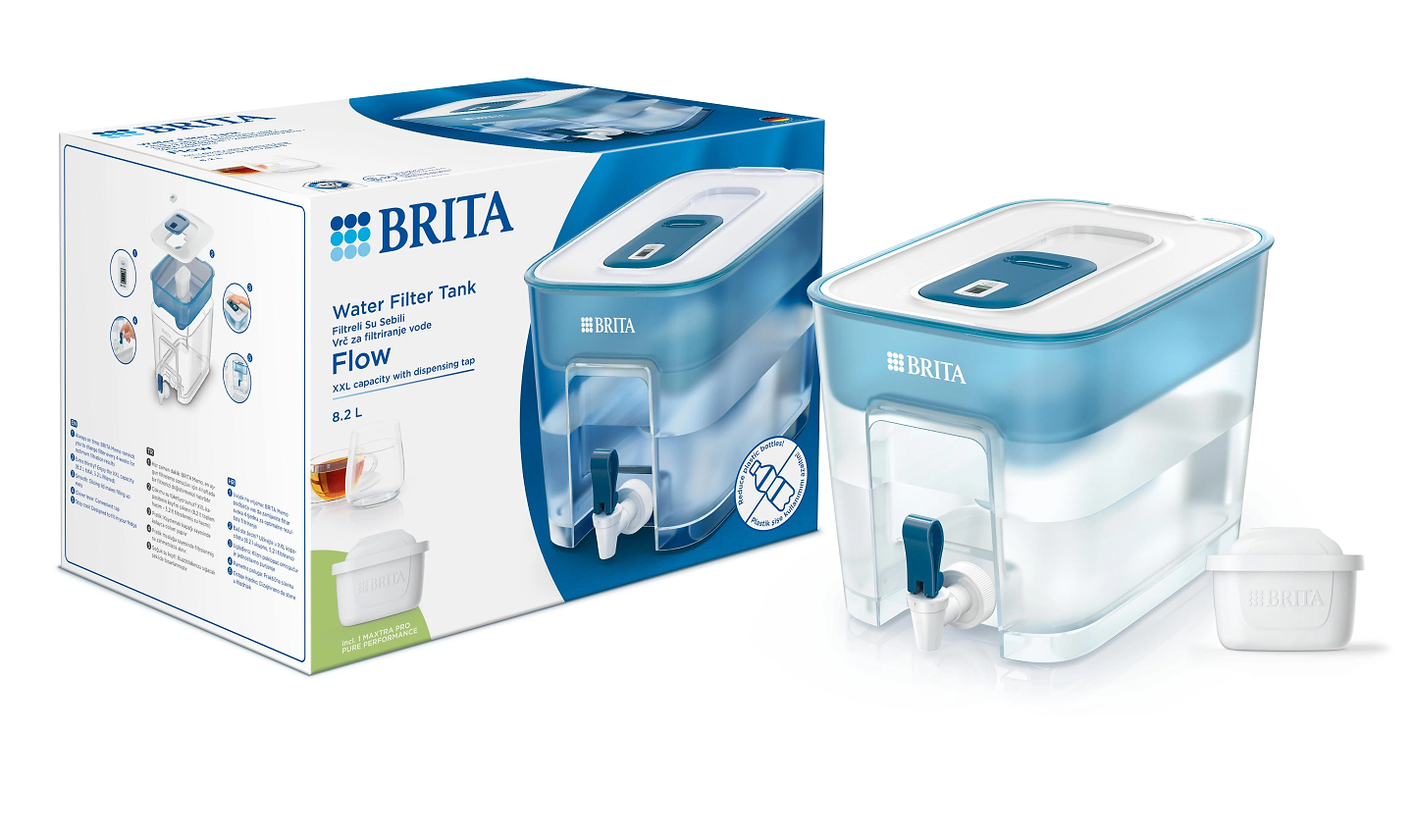 Фільтр-глечик Brita Flow MXpro Blue